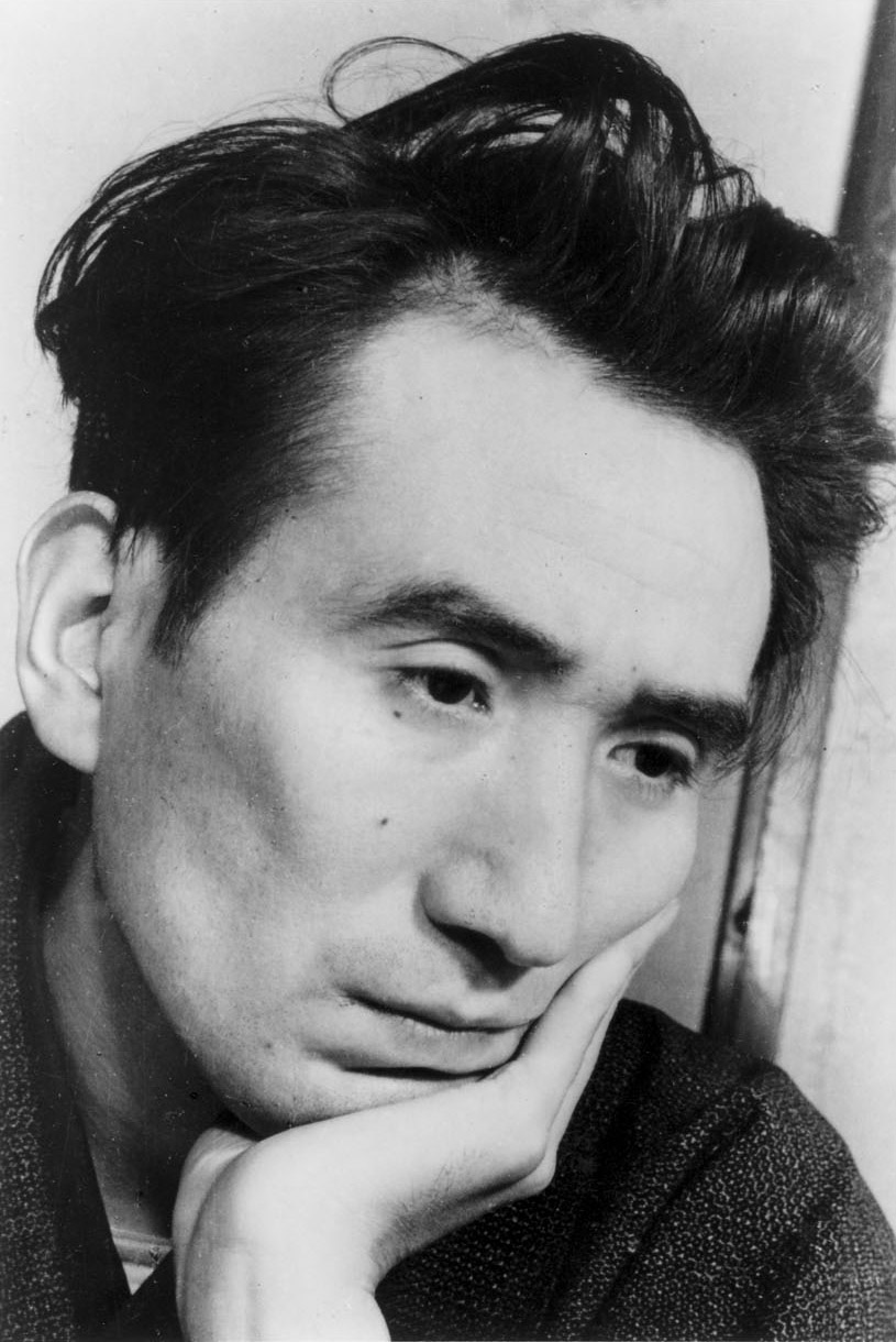 Czarno-biały portret Osamu Dazaia z 1948 roku